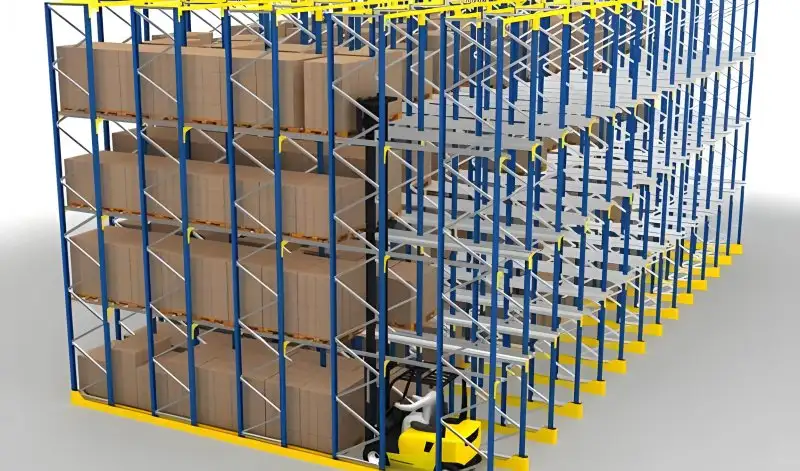 貫通式貨（huò）架生產