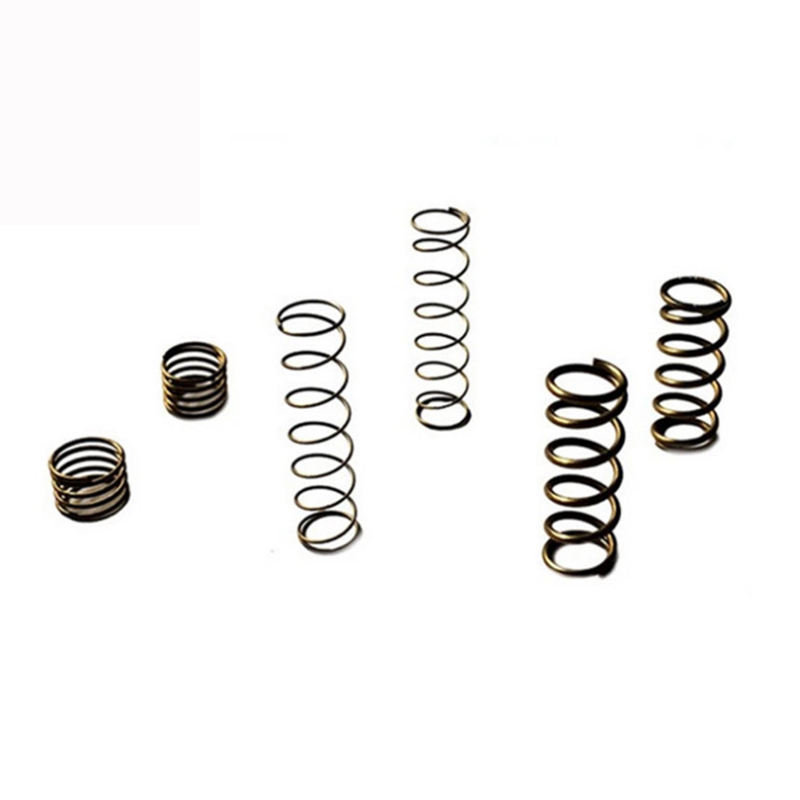 廠家直銷彈簧筒燈壓縮（suō）彈簧不鏽鋼開關小彈簧觸摸按鍵多種型號彈（dàn）簧