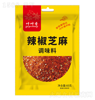 叶叶香 辣椒芝麻调味料 复合调味料加盟招商招代理