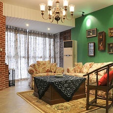 混搭客厅的温馨情思