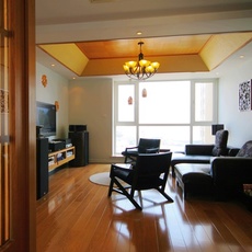 地中海风打造温暖复式家