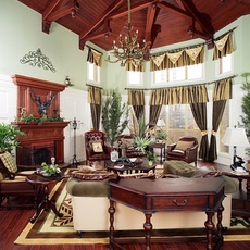 美式客厅带来随性体验