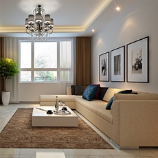现代客厅装修效果图赏析