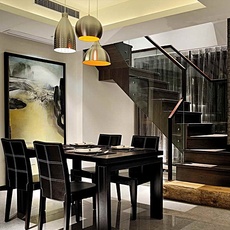 现代餐厅效果图集合