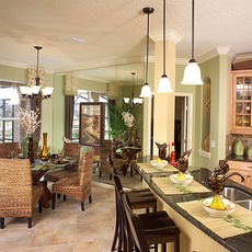 混搭风格成就个性厨房