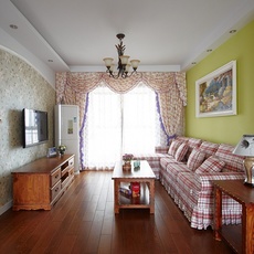 田园风轻拂大都市的三居室