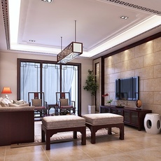 中式三居的古老情绪