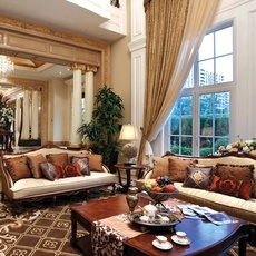 奢华舒适的美式别墅