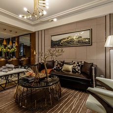 典雅奢华的新古典三居室