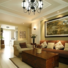 骨子里的力量感打造美式二居室