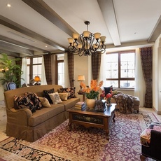 典雅复古的美式别墅