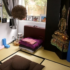 典雅古朴的东南亚榻榻米设计