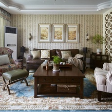 简洁自由的美式三居室