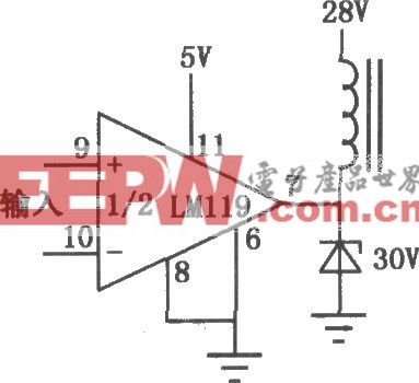 LM119/219/319双精密电压比较器