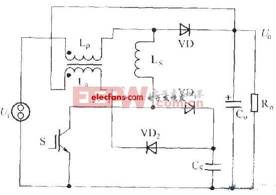 无源再生式软开关Boost变换器