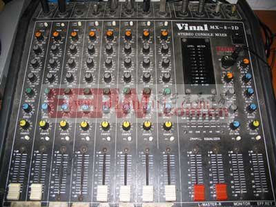 Vinal MX-8-2D调音台使用说明