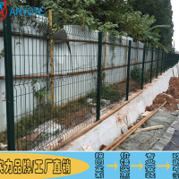 欧式围栏网图集 欧美庭院护栏网 公园防护网 广州I型柱护栏网