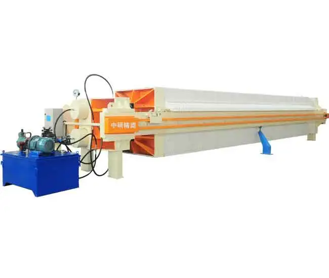程（chéng）控自動拉（lā）板（bǎn）壓濾機