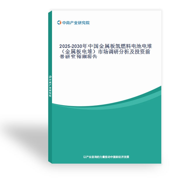 2025-2030年中国金属板氢燃料电池电堆（金属板电堆）市场调研分析及投资前景研究预测报告
