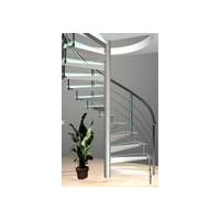 不锈钢楼梯扶手,手感好,有现代感,使用寿命长