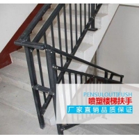 欧式创意铁艺楼梯扶手走廊铁艺栏杆扶手喷塑热镀锌楼梯扶手