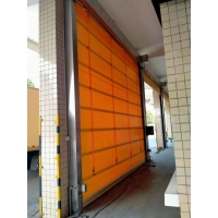 惠州市快速堆积门销售 安装在水泥厂车间大门