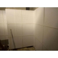 硅酸钙复合穿孔板 玻璃棉复合吸音板