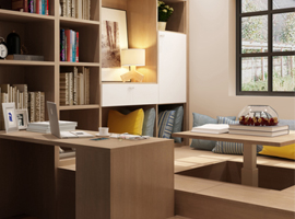 左尚明舍现代书房