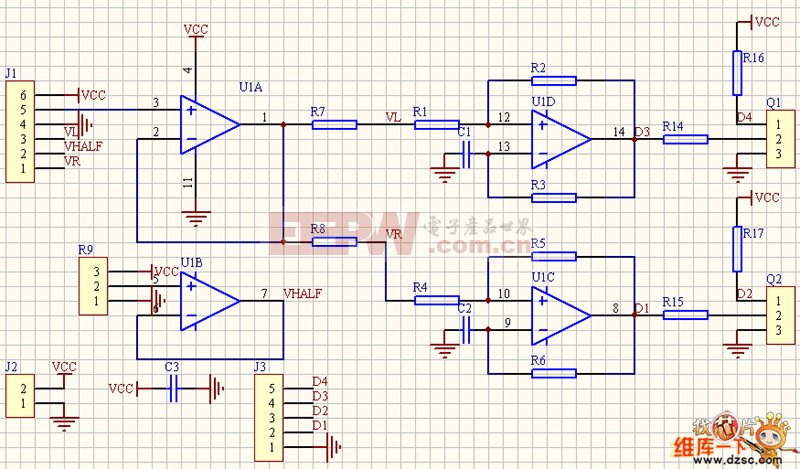 模拟电路PWM的实现电路图