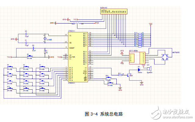 单片机电子秤电路图大全(六款电路图)