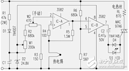恒温电烙铁电路图大全(六款模拟电路设计原理图详解)