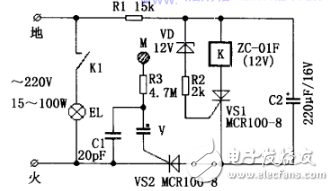 12v延时关闭电路图大全(可控硅/晶闸管/触摸延时开关电路详解)